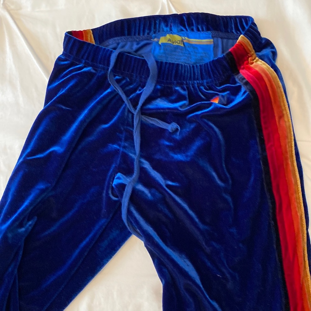 Velour aviator nation joggers. NWOT